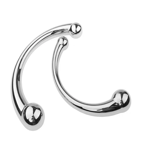 Double Stainless Elegant Steel Ended 5858 Anal Hook 0119